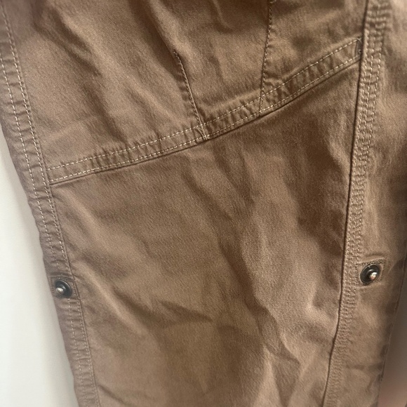 KÜHL Women’s Cargo Pants Sz 12 Reg Brown Outdoor Hiking Utility Pockets - Picture 3 of 8